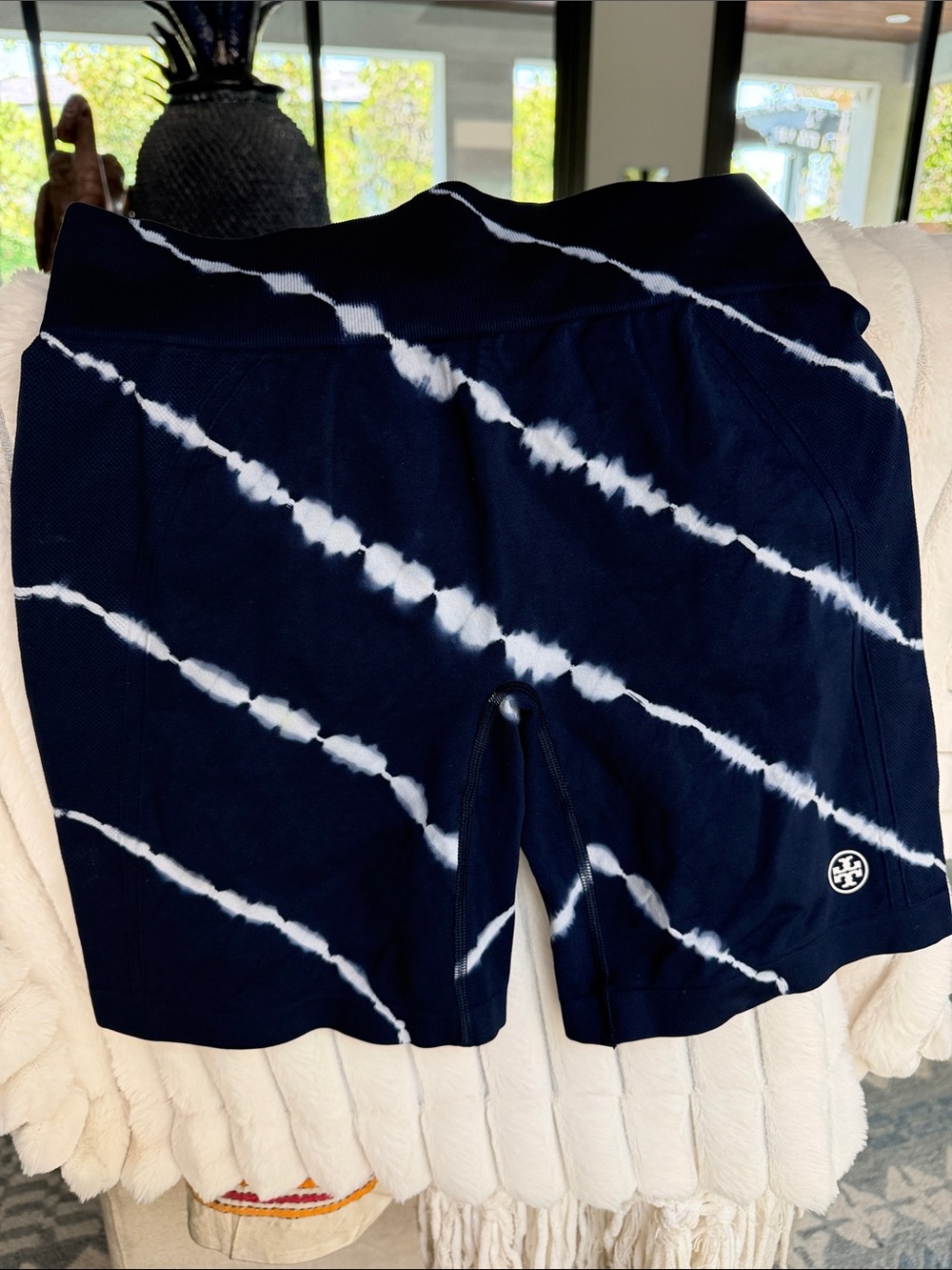 Tory Burch Sport short leggings.